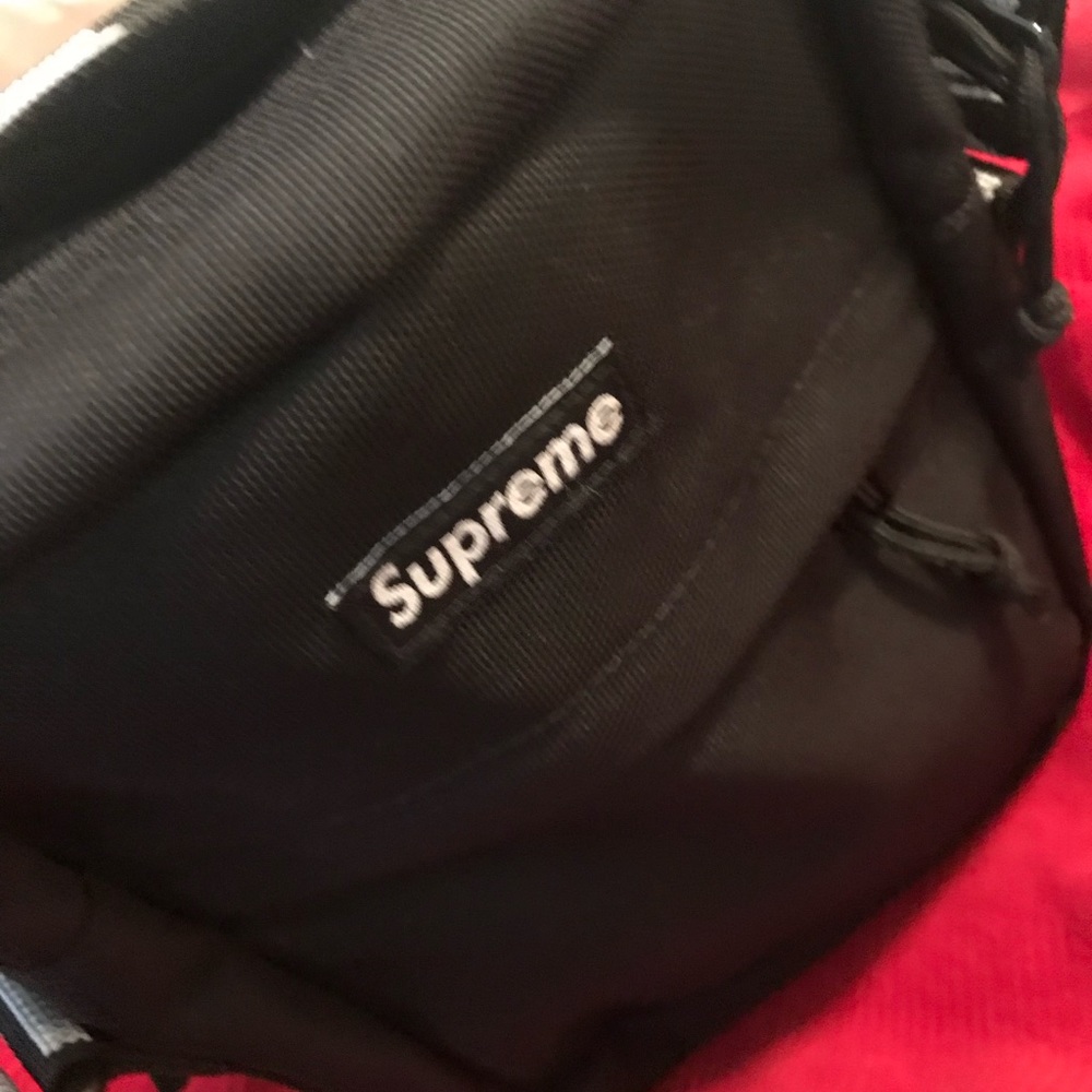 Supreme Shoulder Strap Bag Black Fall 18